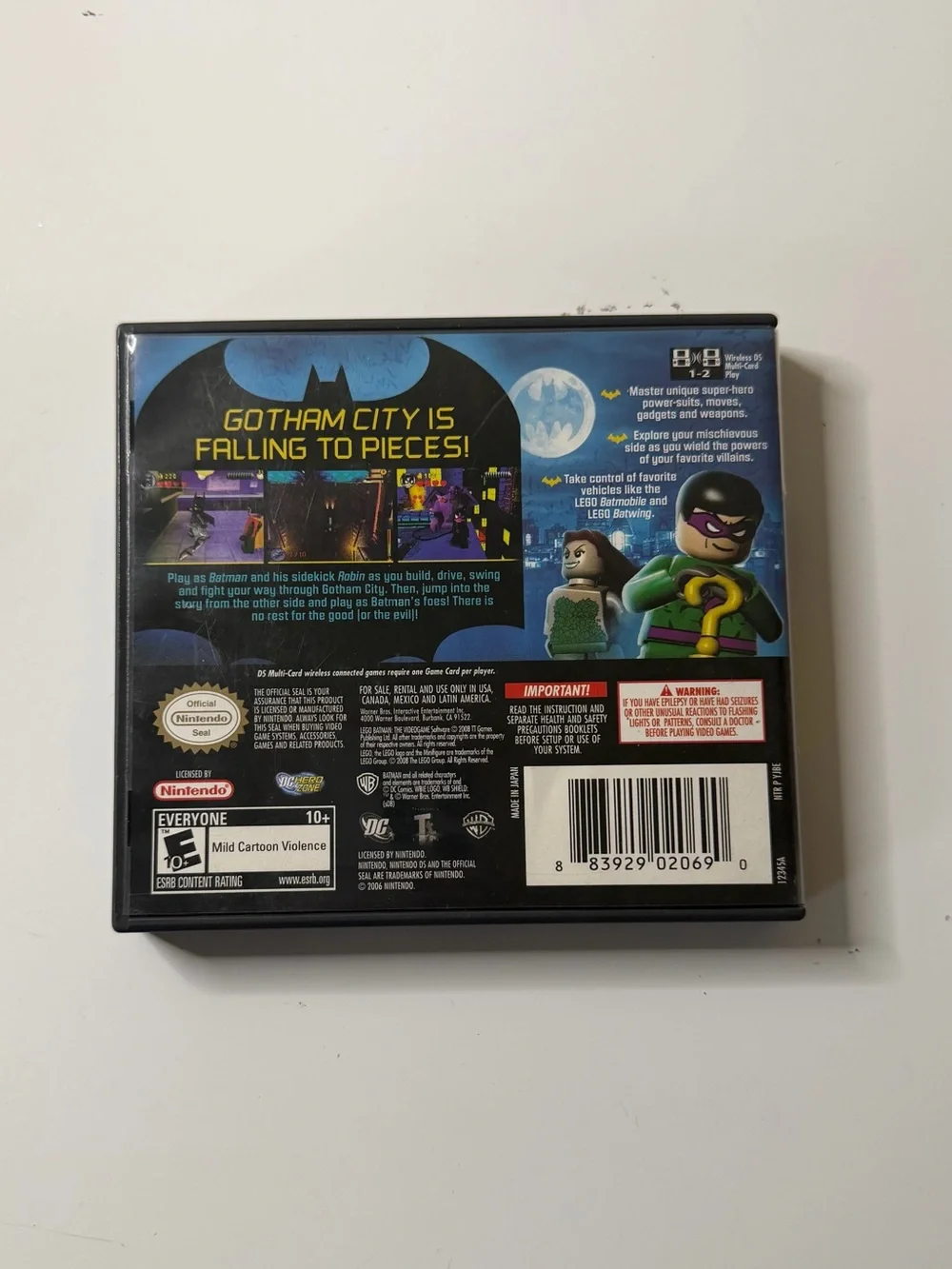 Nintendo DS LEGO Batman The Video Game